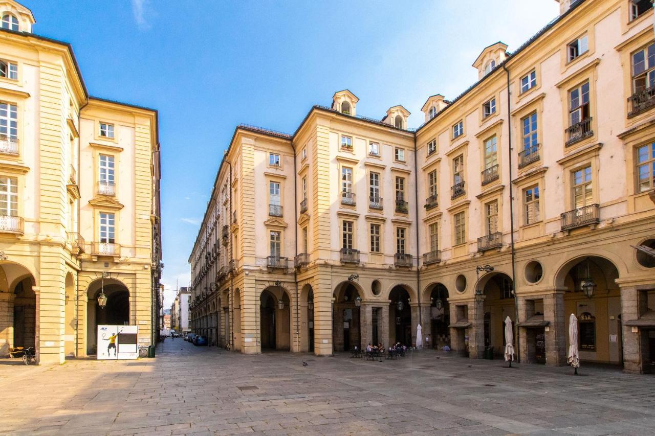 Stylish Quardilatero Romano Central Flat Torino Kültér fotó