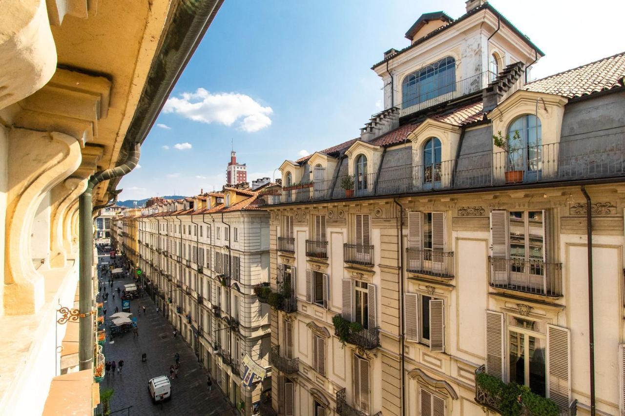 Stylish Quardilatero Romano Central Flat Torino Kültér fotó